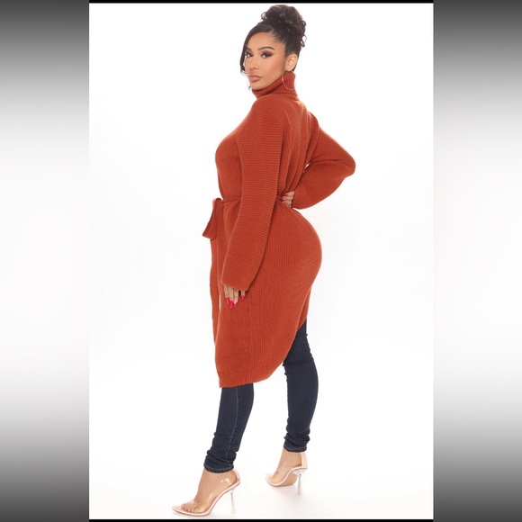 Wrap Star Asymmetrical Sweater - Picture 6 of 7